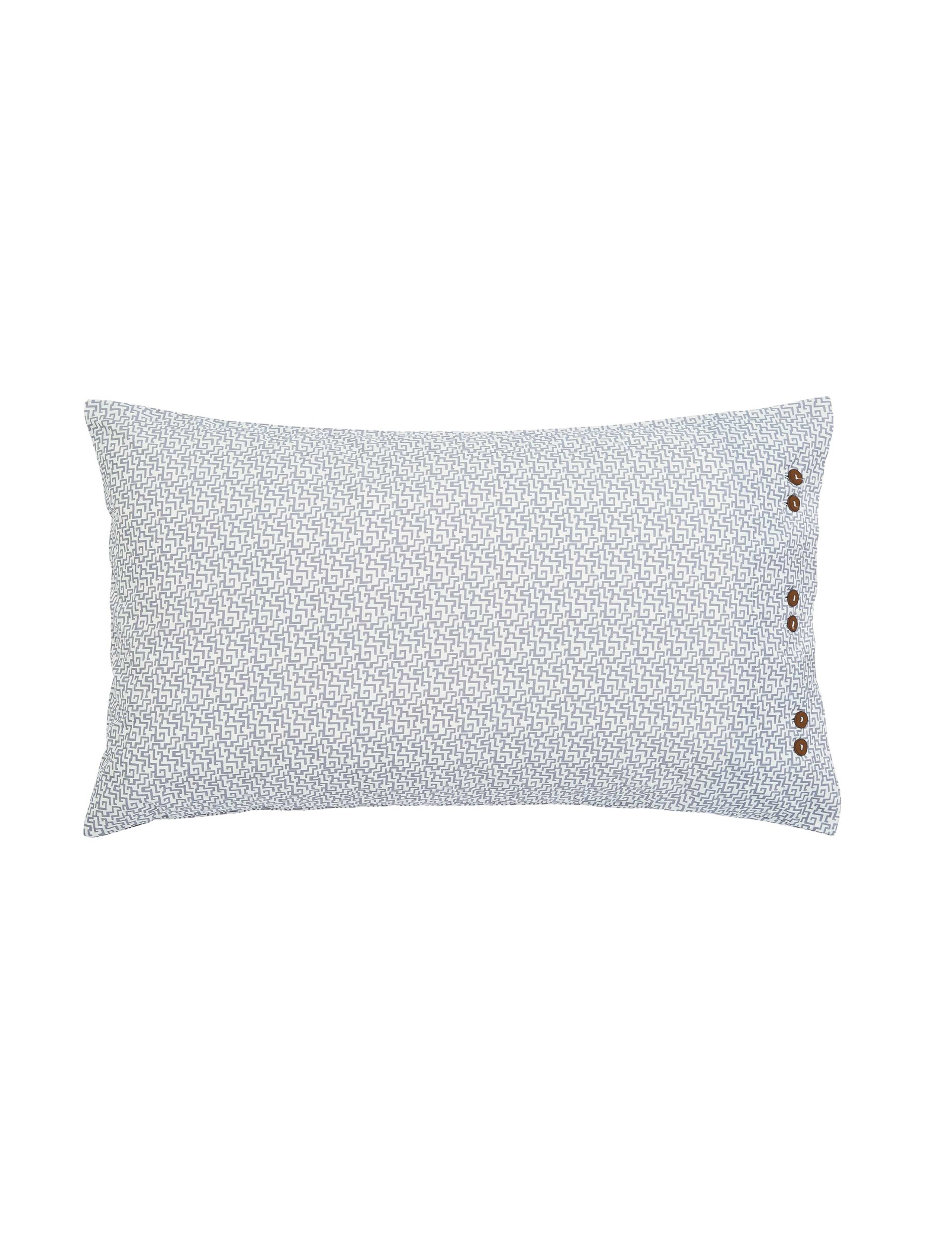 Bedeck of Belfast geometric pillowcases 2 pack (British brand)