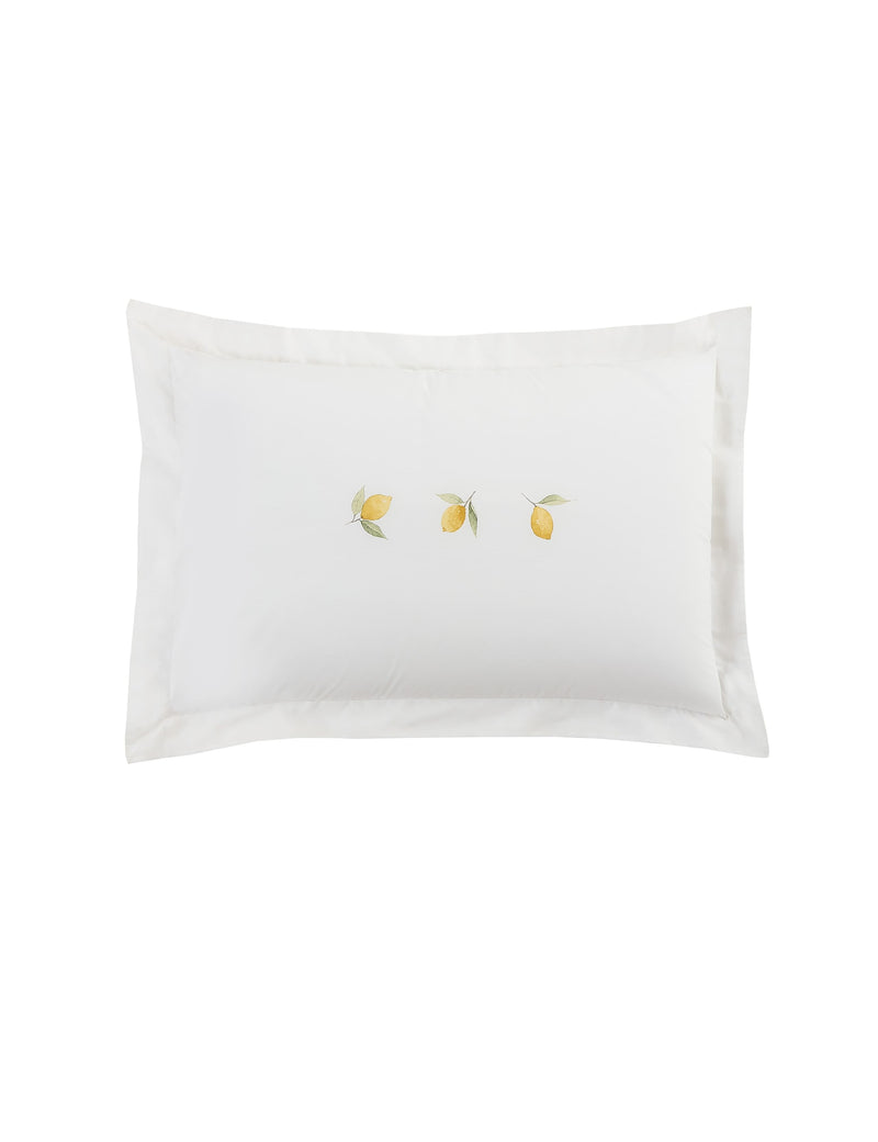 Sophie Allport lemons Oxford pillowcases 2 pack, imported from the UK