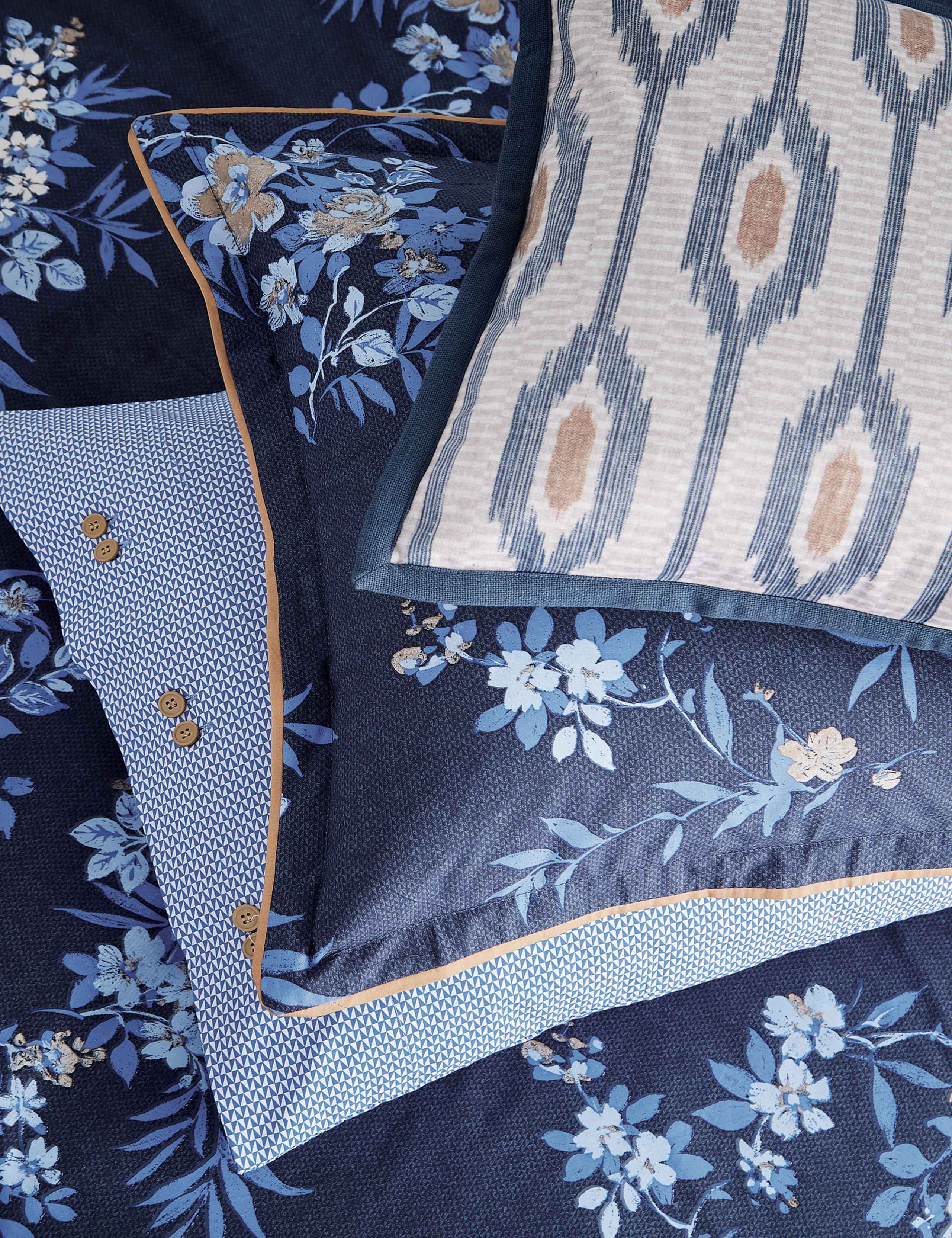 Bedeck Nahla pure cotton pillowcases set of two - British product