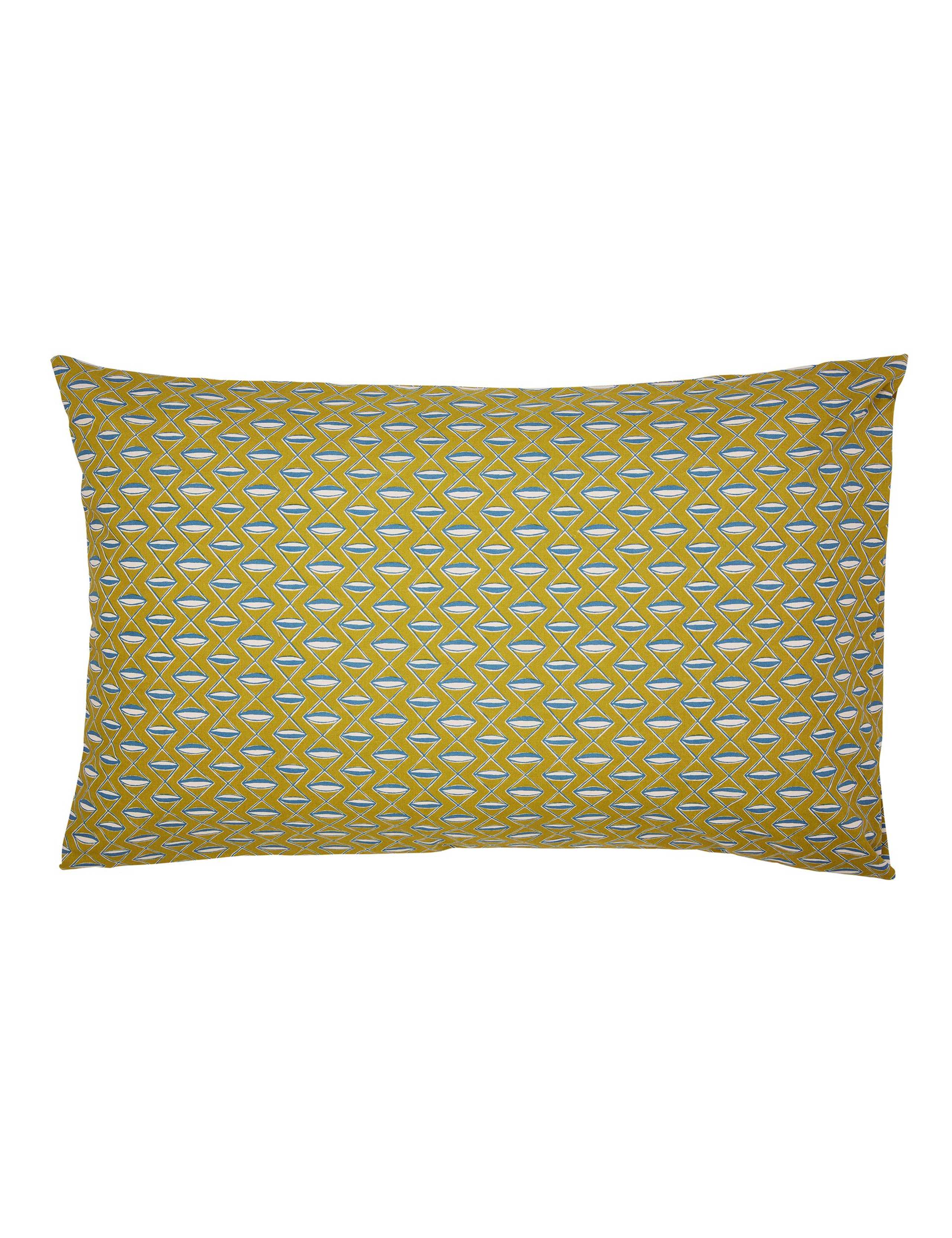 Land & Shore Raven Stripe cotton pillowcases 2 pack, UK version