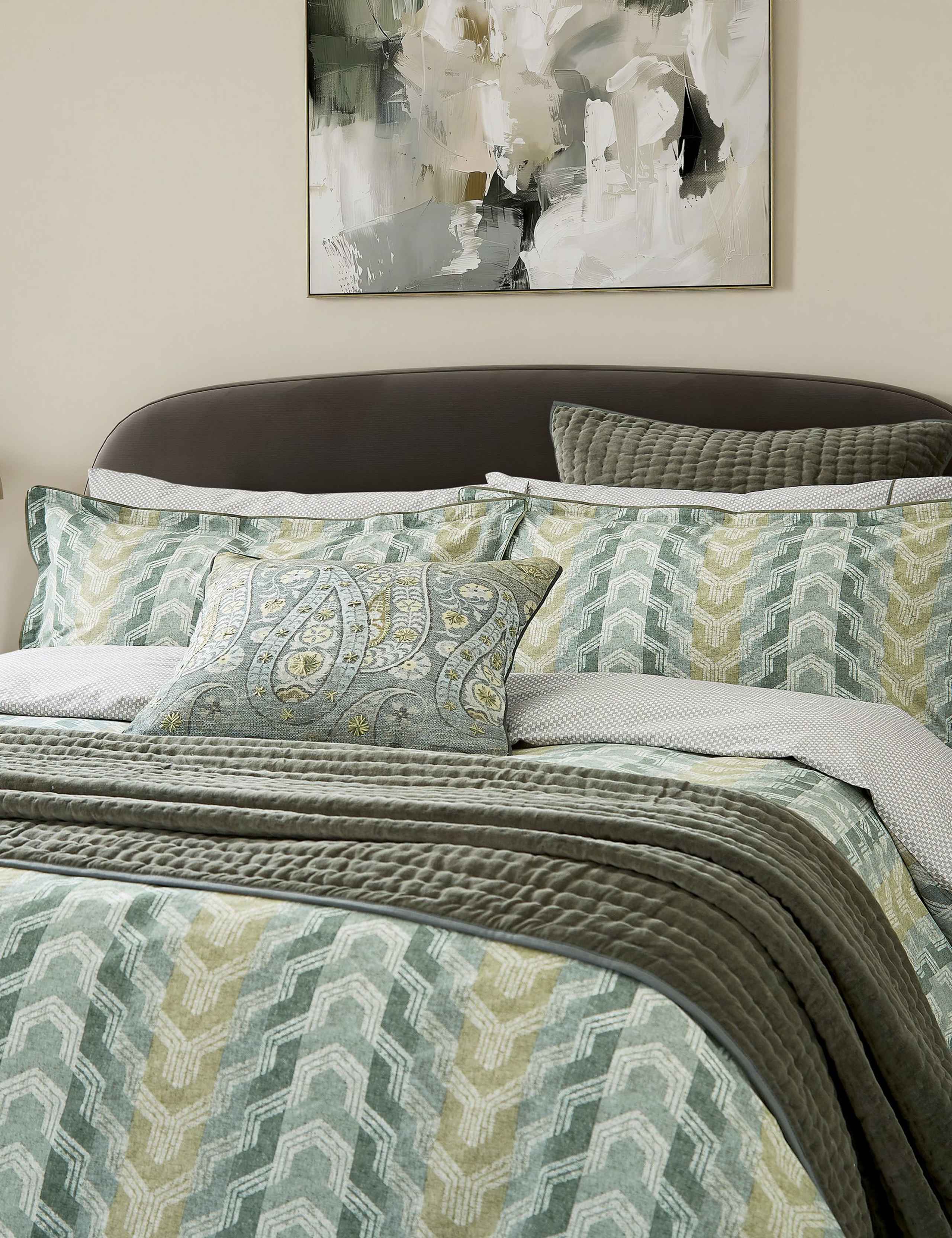 Bedeck of Belfast Reya pillowcases pure cotton 2 pack (British brand)