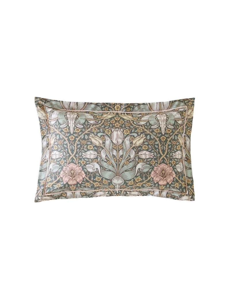 William Morris 2 pack cotton sateen Oxford pillowcases - British product