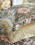 William Morris 2 pack cotton sateen Oxford pillowcases - British product