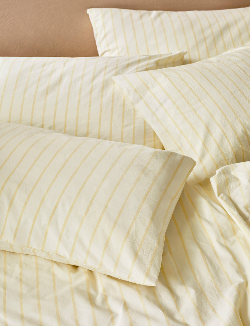 Piglet In Bed Slumber Stripe pillowcases 2 pack, UK version