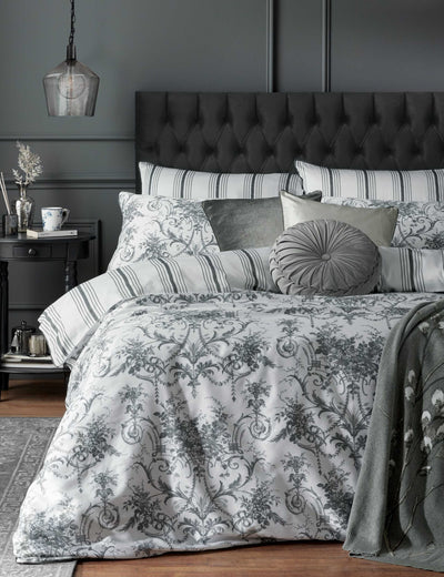 M&S Laura Ashley 2 Pack Pure Cotton Tuileries Pillowcases- Buy online at McGrocer