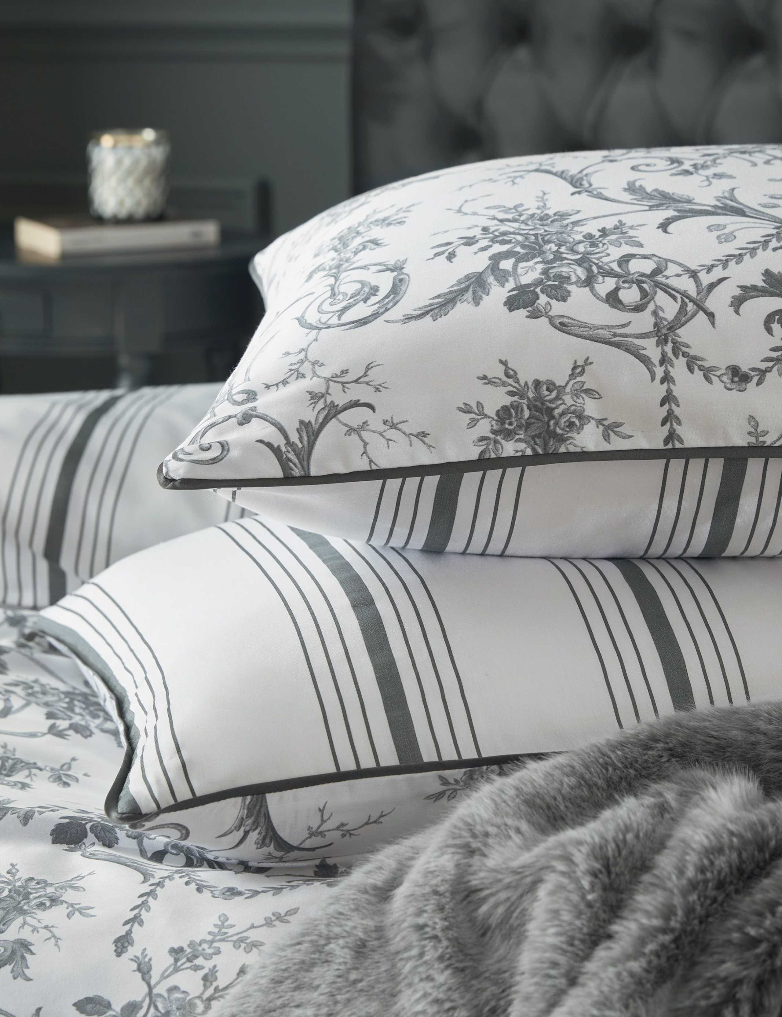 Laura Ashley Tuileries pillowcases 2 pack (British brand)