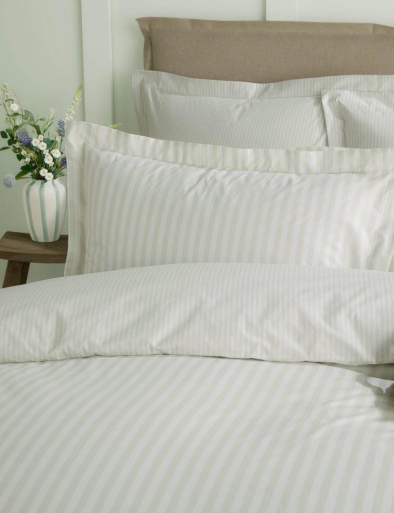 Sophie Allport pure cotton Uppingham stripe pillowcases, imported from the UK