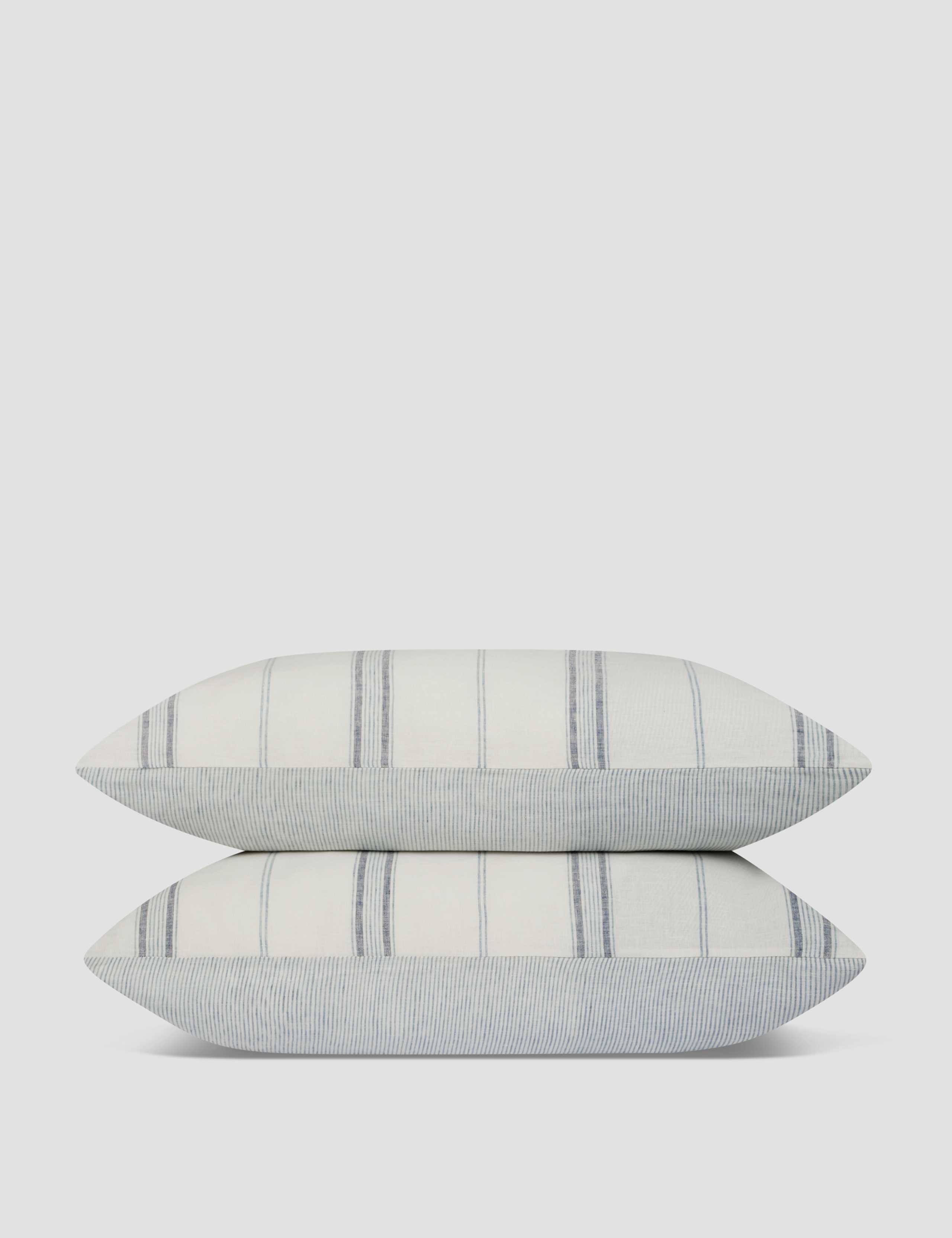 Piglet in Bed farmhouse linen pillowcases 2 pack, imported from the UK