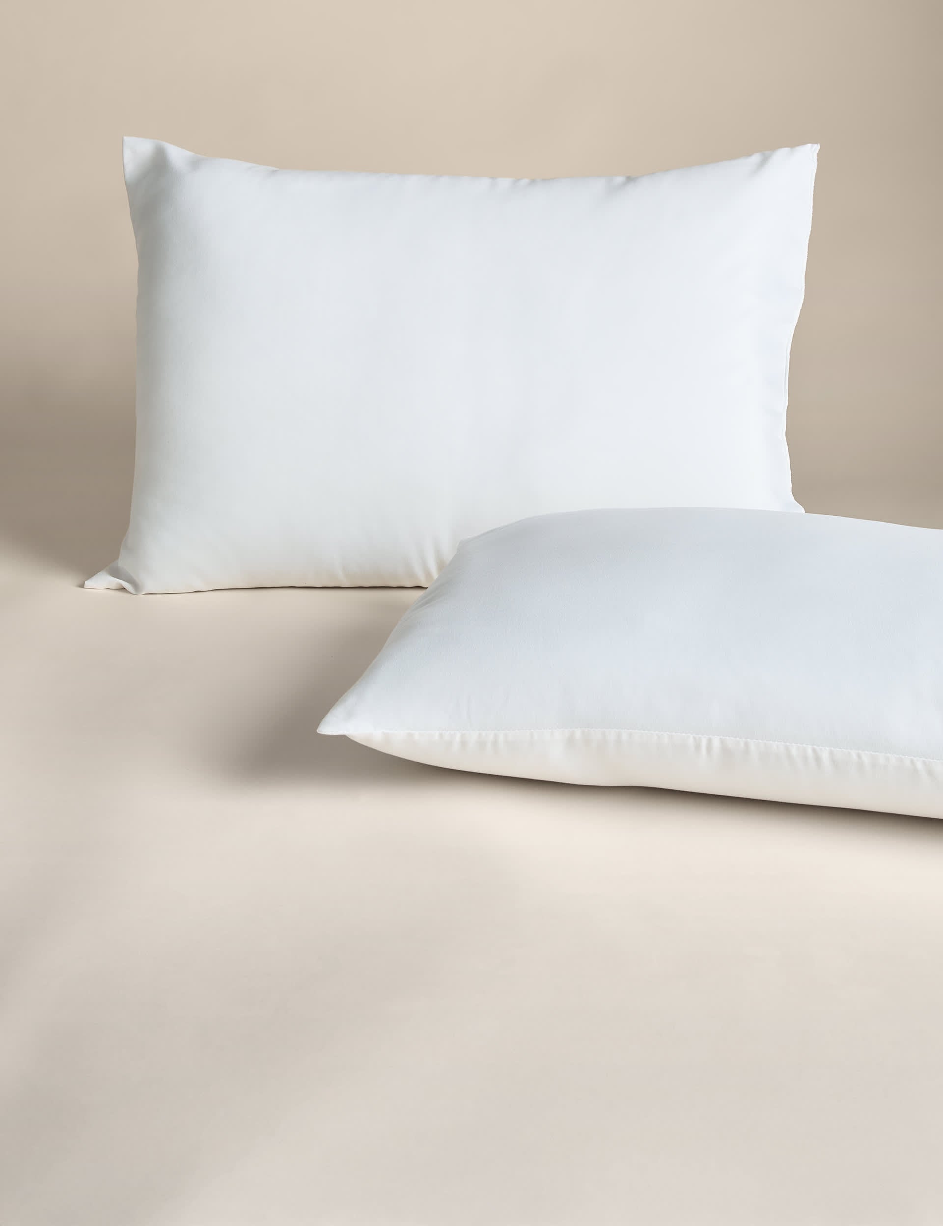 Simply Soft medium pillows 2 pack, imported from the UK