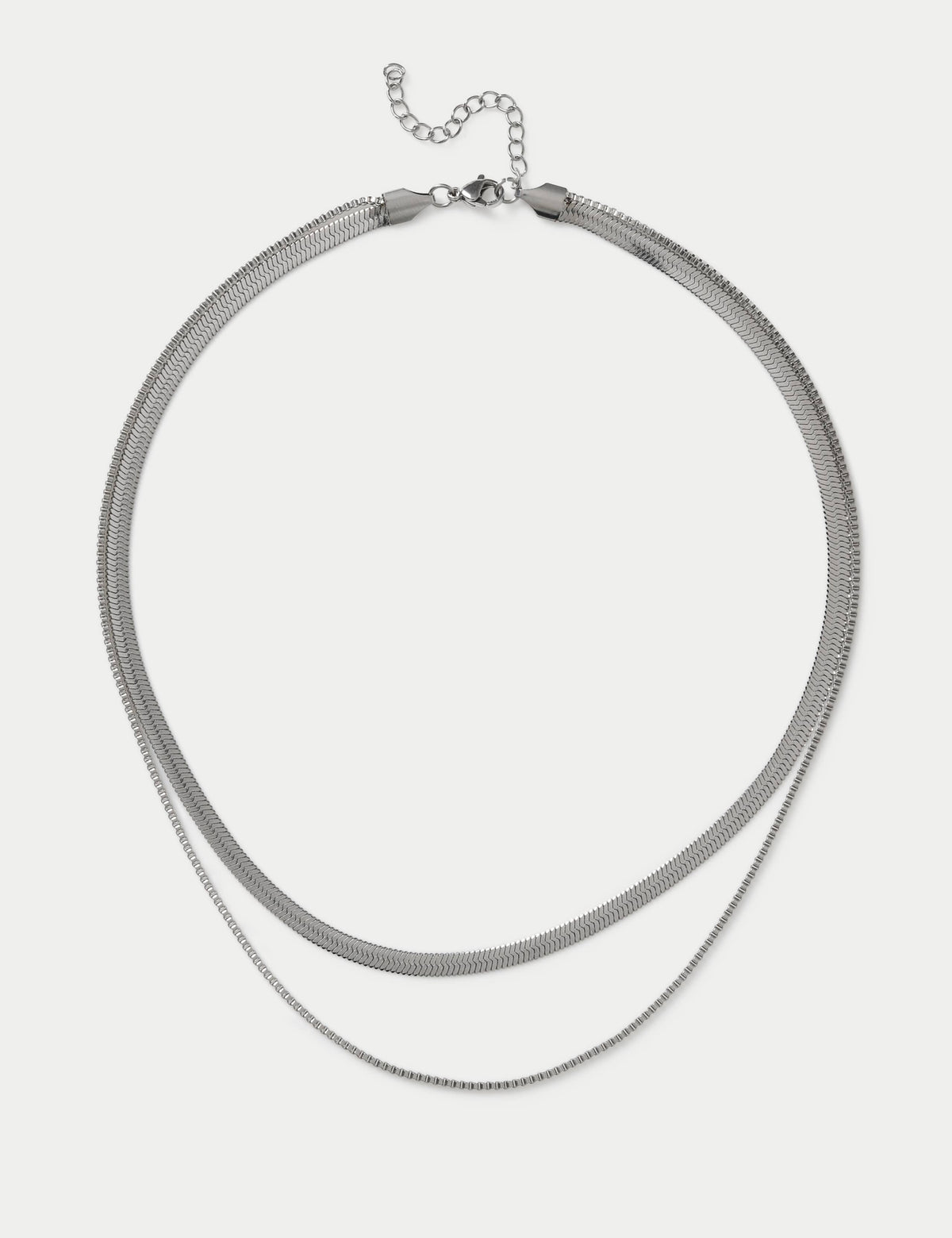 M&S snake chain necklace 2 pack, UK version