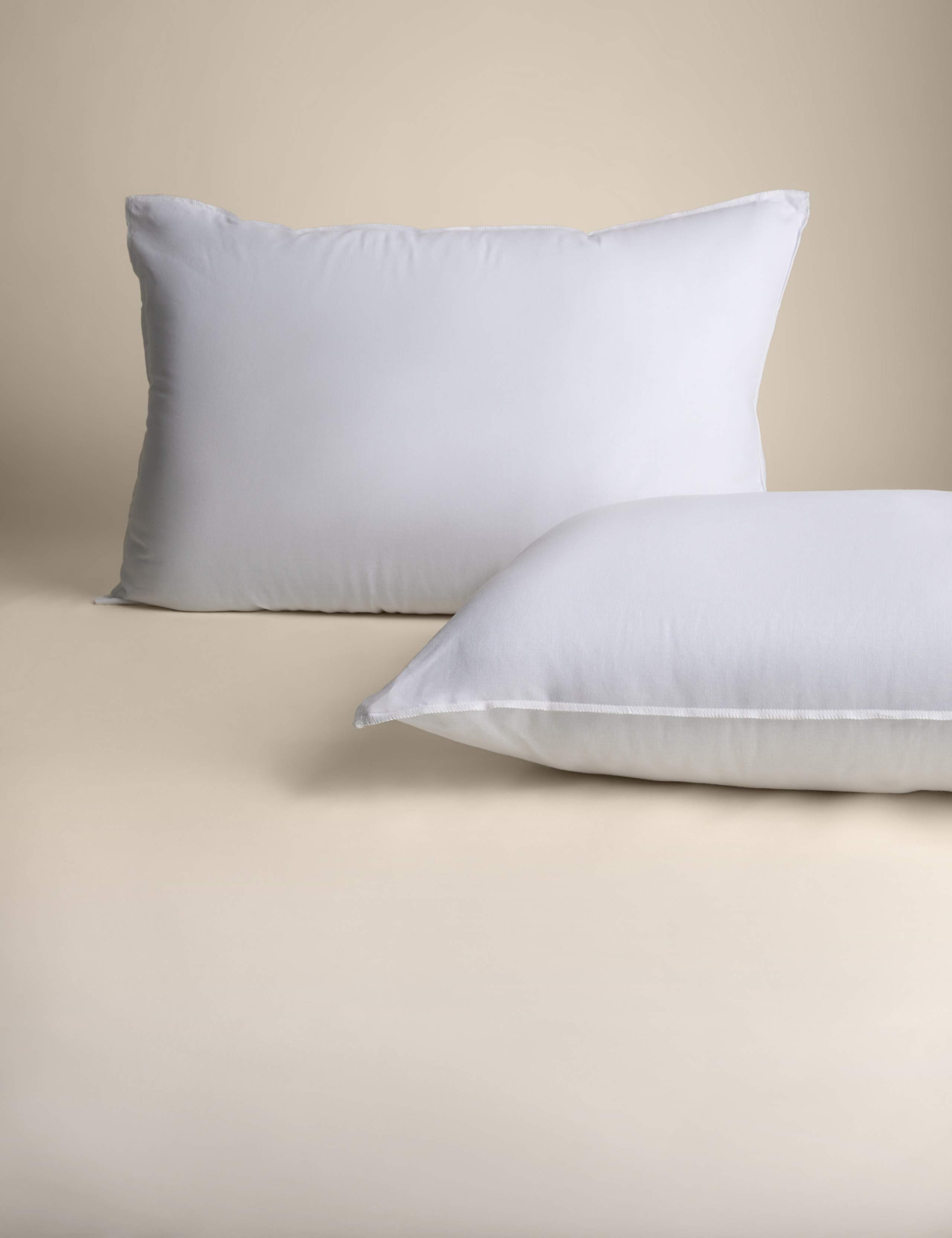 Stay Cool pure cotton medium pillows 2 pack, imported from the UK