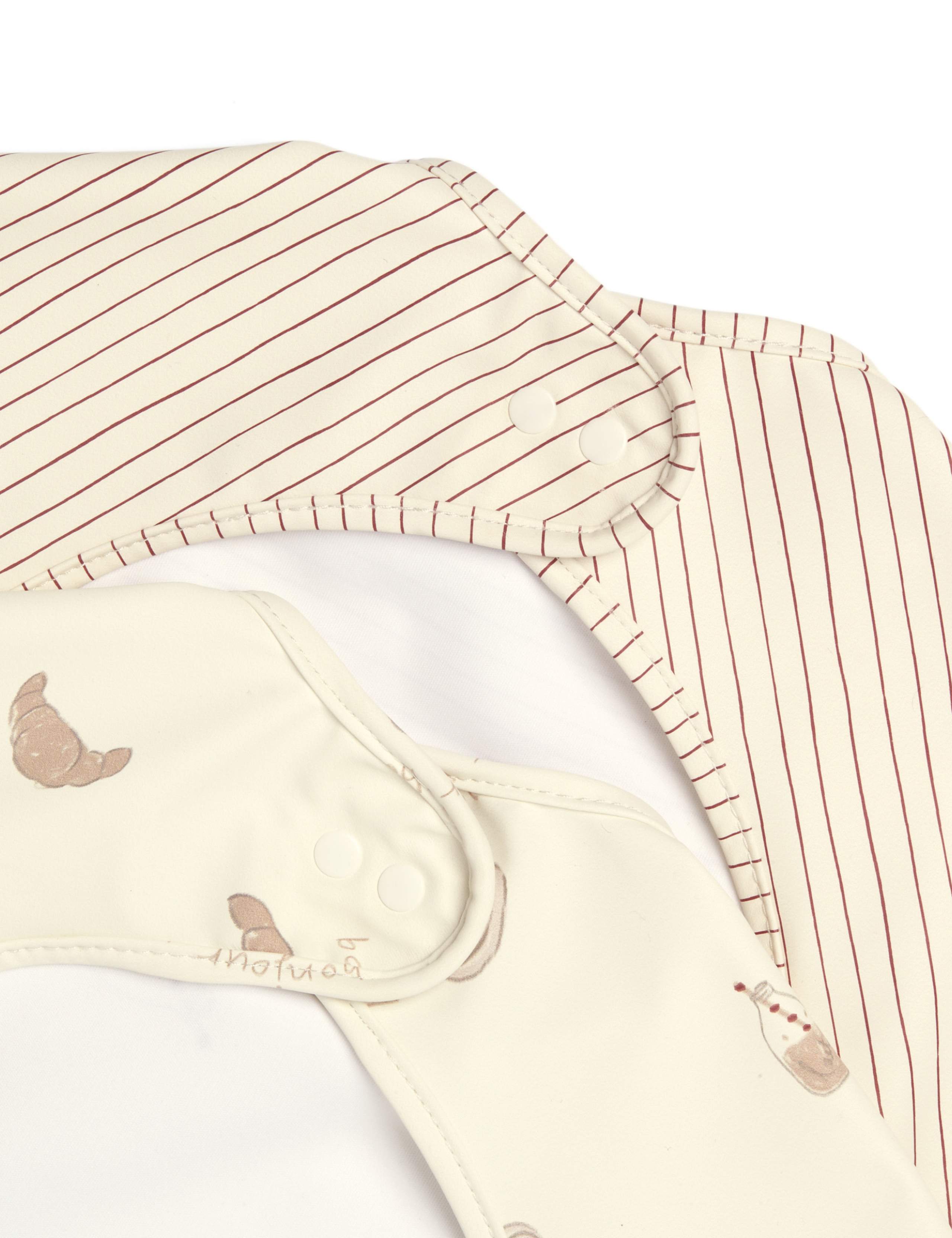 Mamas & Papas striped bibs 2 pack, UK version