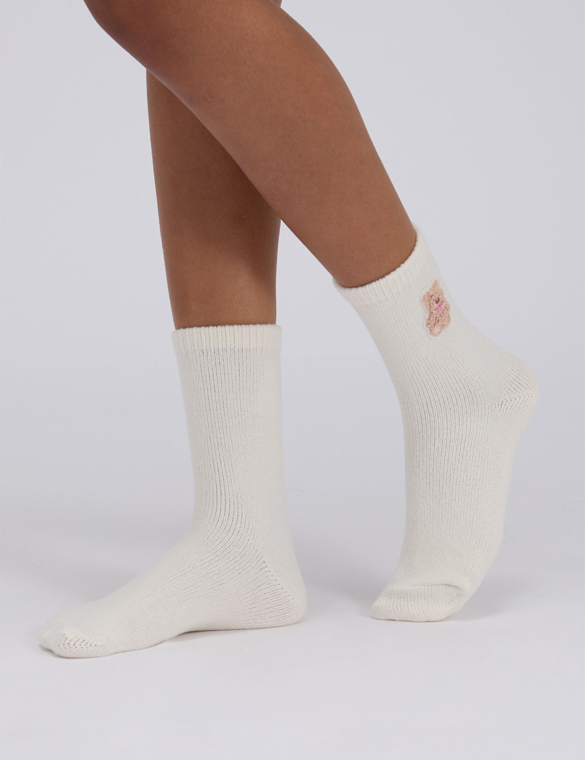 Boux Avenue 2 pack teddy bear fluffy socks, imported from the UK