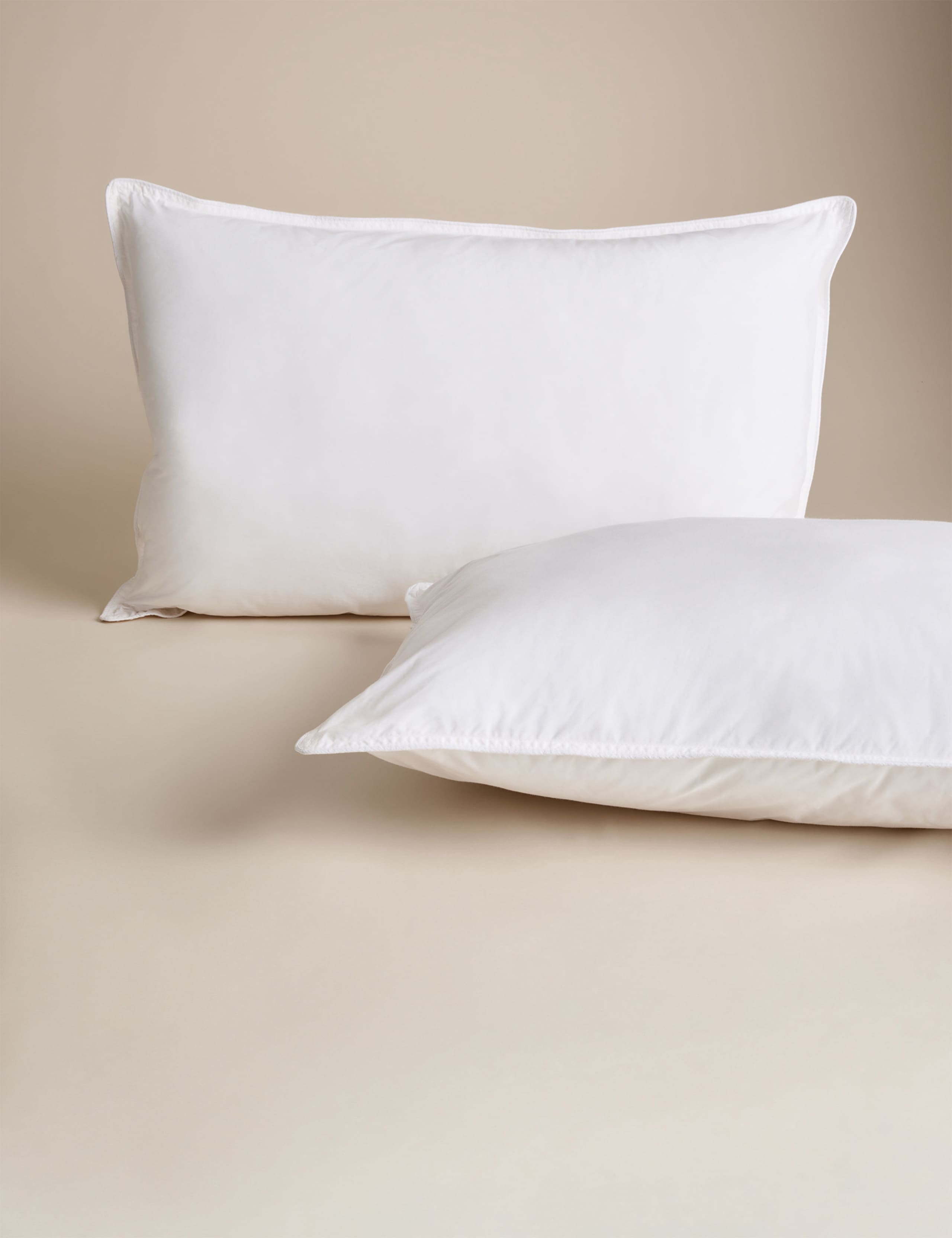 Firm cotton pillows 2 pack (British brand)