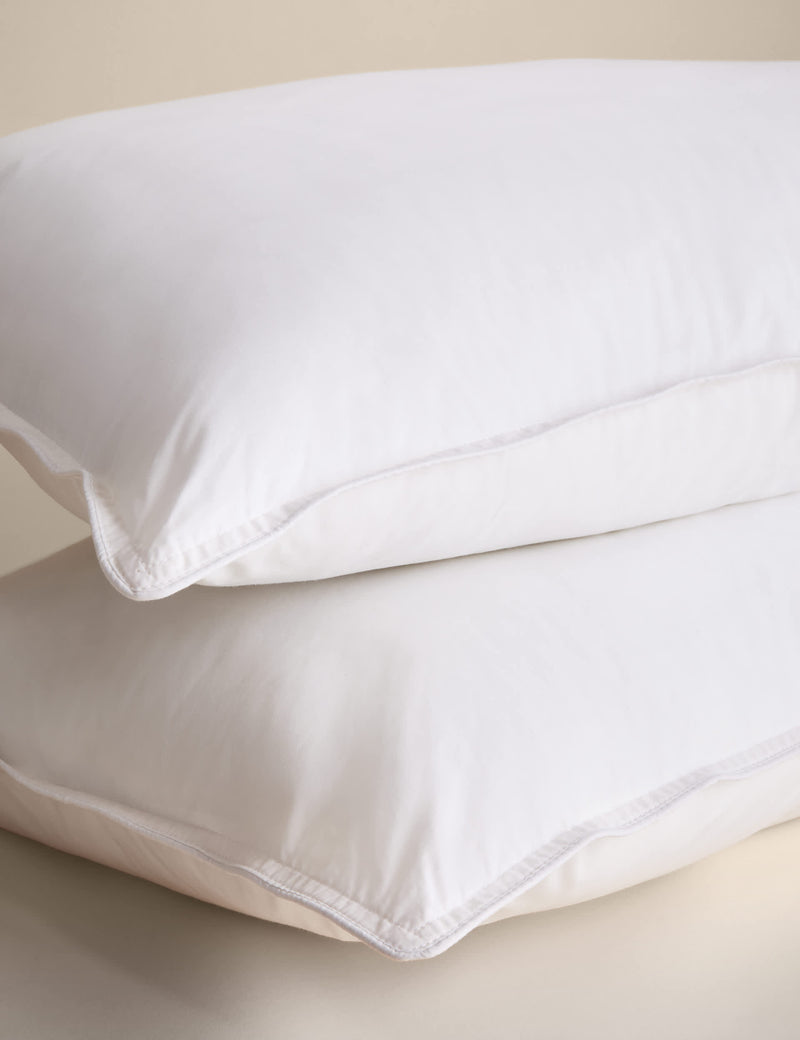 Firm cotton pillows 2 pack (British brand)