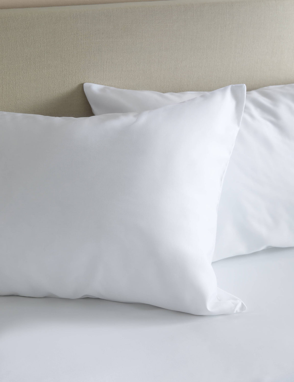 Silky lyocell pillowcases 2 pack (British brand)