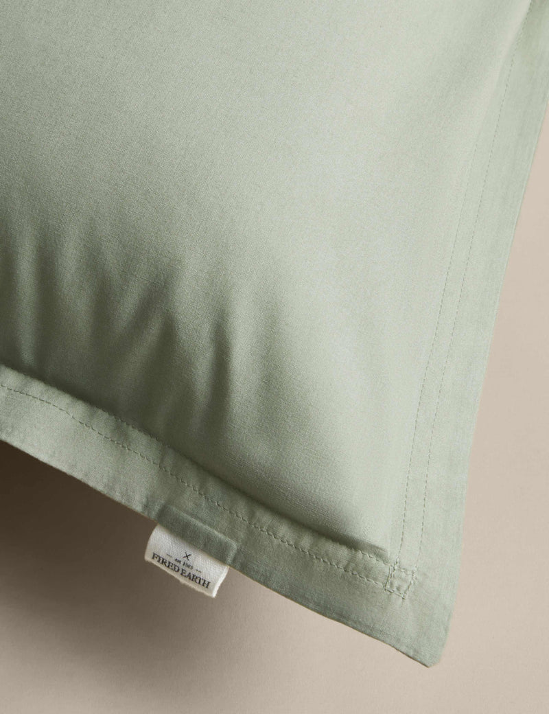 M&S X Fired Earth washed cotton Oxford pillowcases 2 pack - British product
