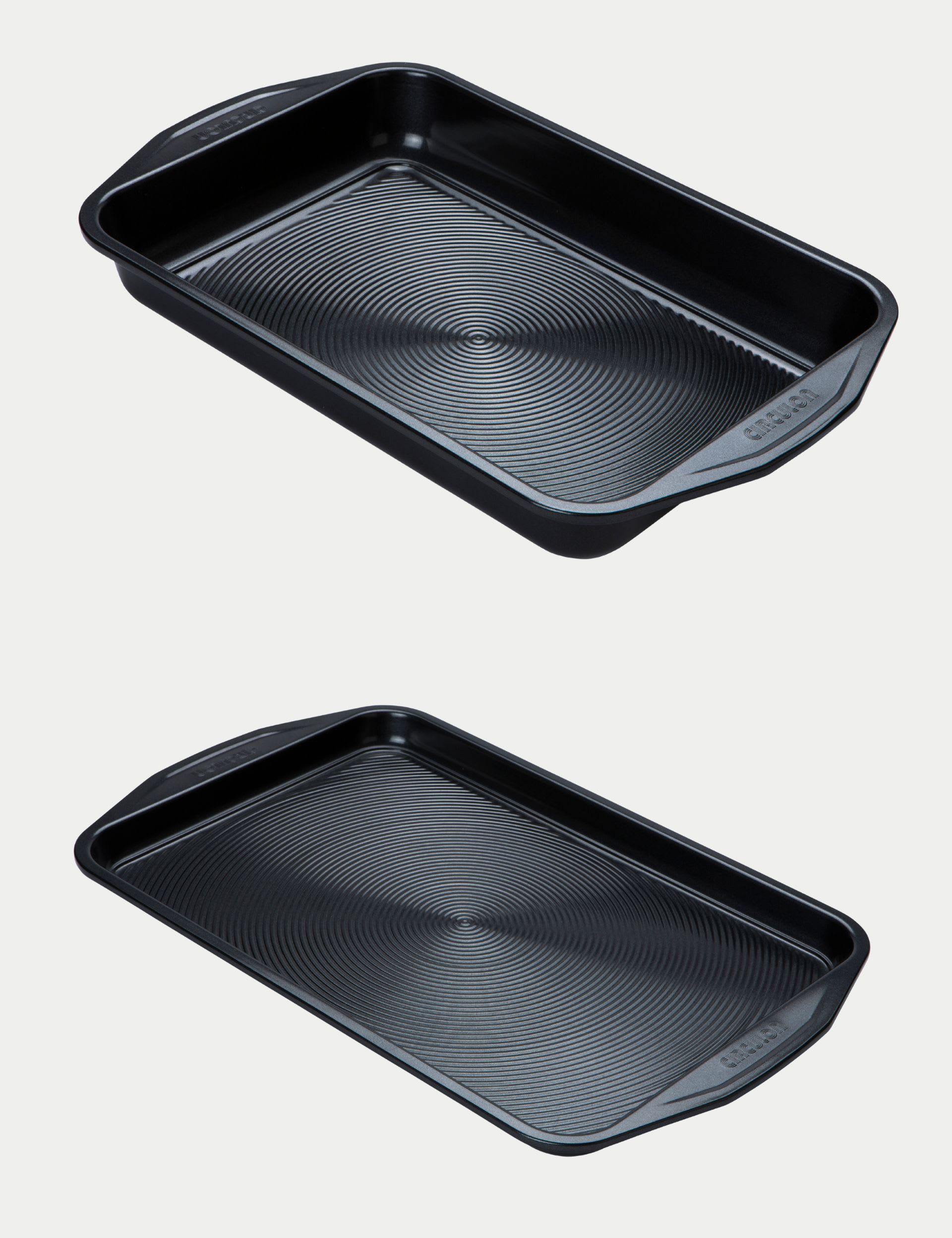 Circulon 2-piece carbon steel bakeware set - British product