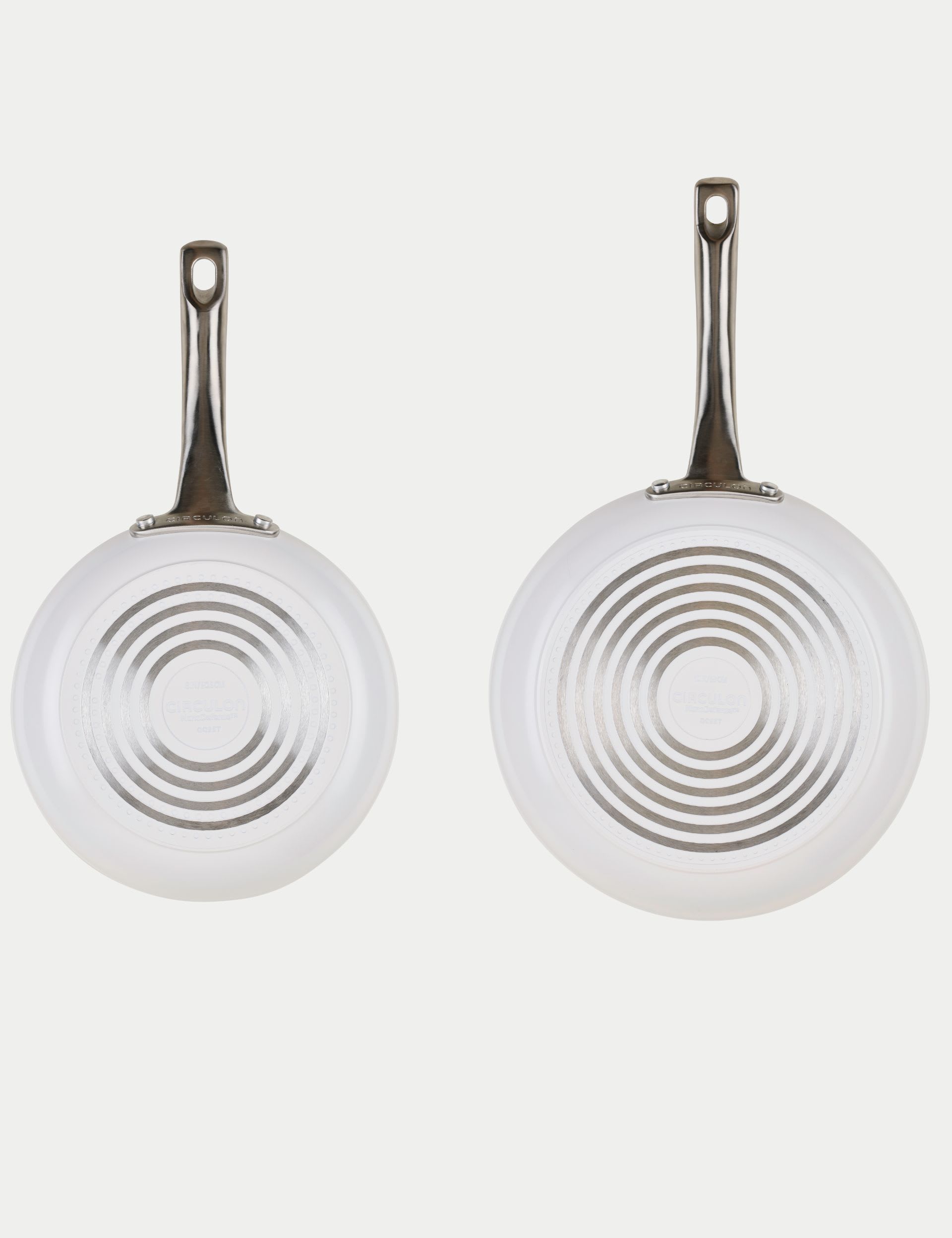 Circulon ceramic non-stick frying pans 2-piece set, UK version