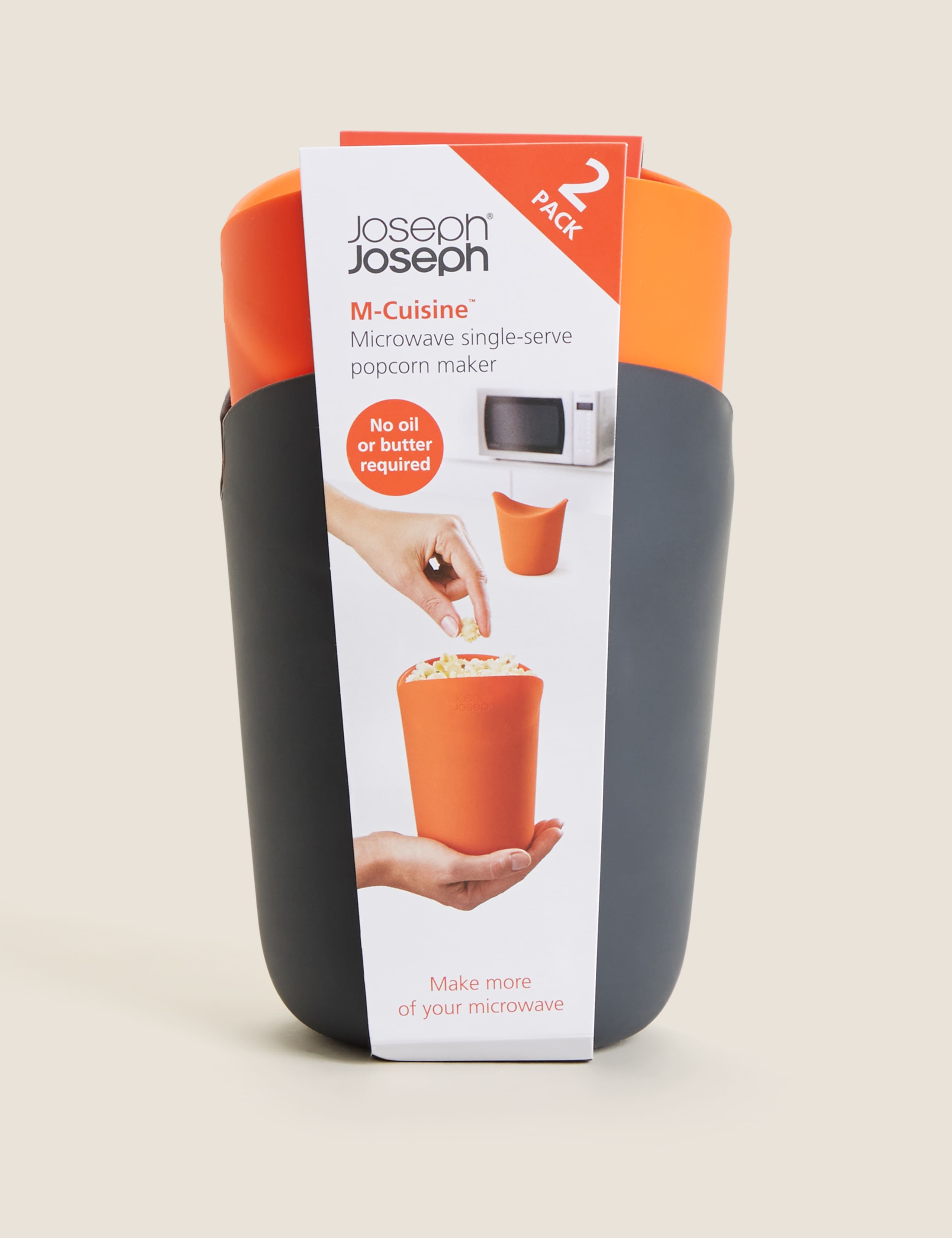 Joseph Joseph M-Cuisine Popcorn Maker Set, UK version