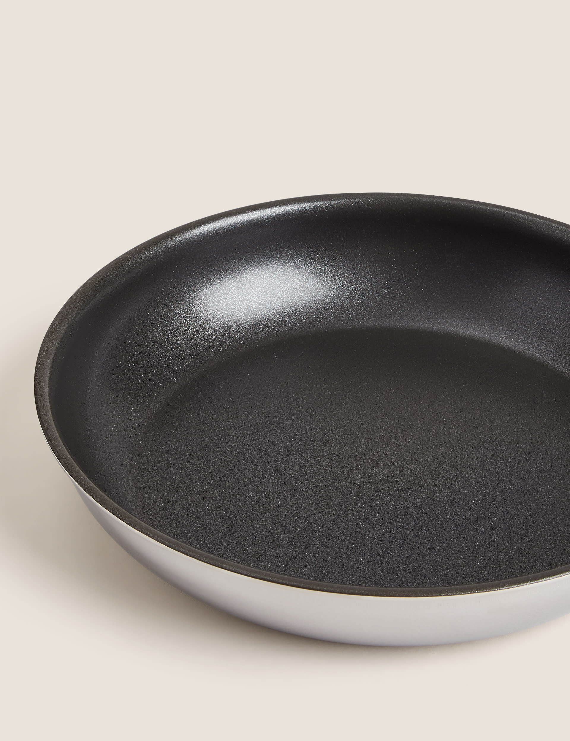 2-piece tri-ply frying pan set, imported from the UK