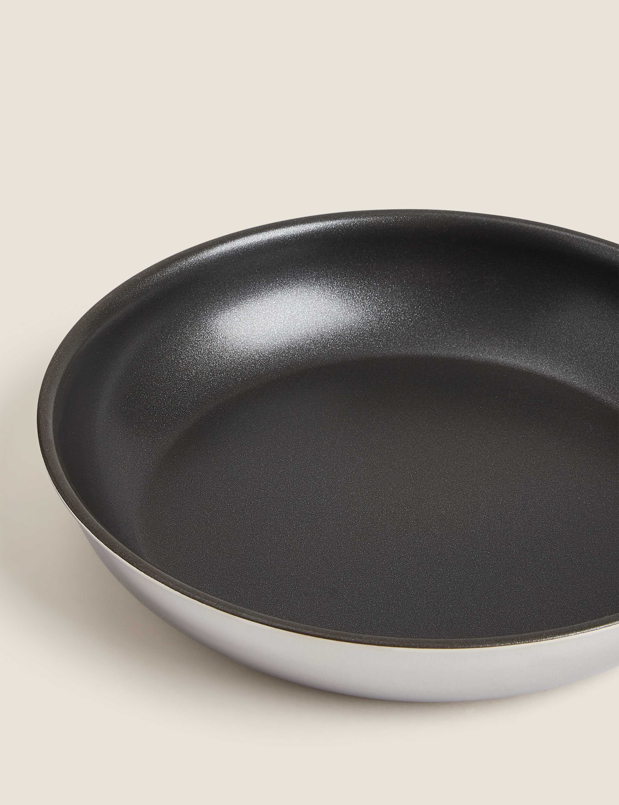 2-piece tri-ply frying pan set, imported from the UK