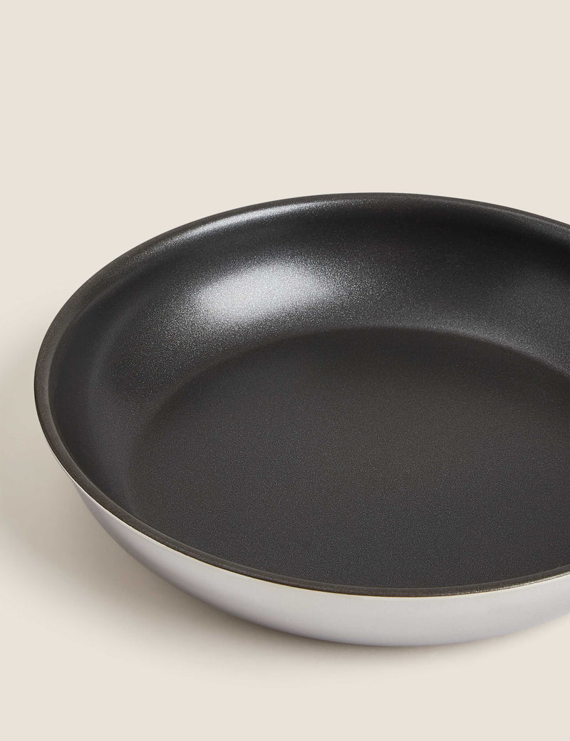 2-piece tri-ply frying pan set, imported from the UK