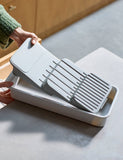 Joseph Joseph 2-Tier knife compact organiser, imported from the UK