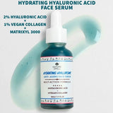 2% Hyaluronic Acid + 1% Vegan Collagen Face Serum