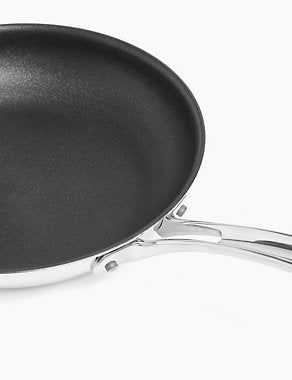 2 Piece Stainless Steel Frying Pan Set