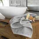 Home Essentials grey hand towel 50x80cm, UK version