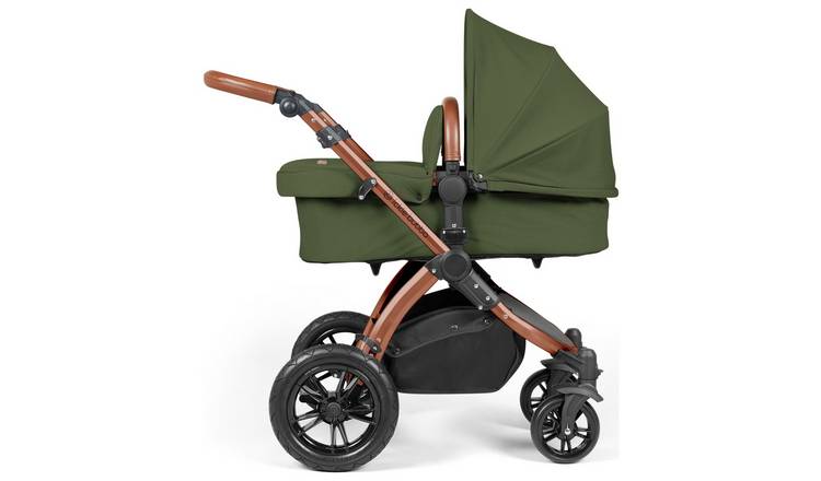 Ickle Bubba Stomp Luxe i-Size, Isofix Travel System Woodland