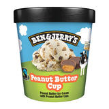 Ben & Jerry's Peanut Butter Cup Ice Cream Tub   465ml GOODS M&S   