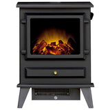 Adam Hudson black electric stove 54.6x41x31cm - British product