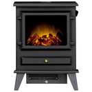 Adam Hudson black electric stove 54.6x41x31cm - British product