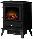 Adam Hudson black electric stove 54.6x41x31cm - British product
