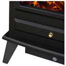 Adam Hudson black electric stove 54.6x41x31cm - British product