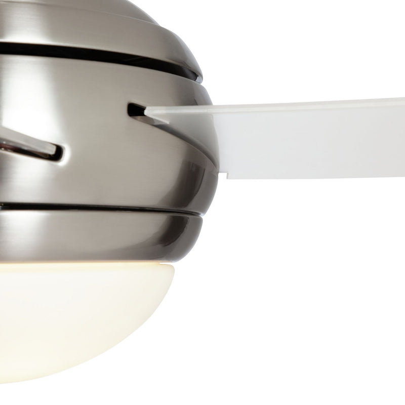 Argos Home Manhattan ceiling fan Satin Nickel 108cm - British product