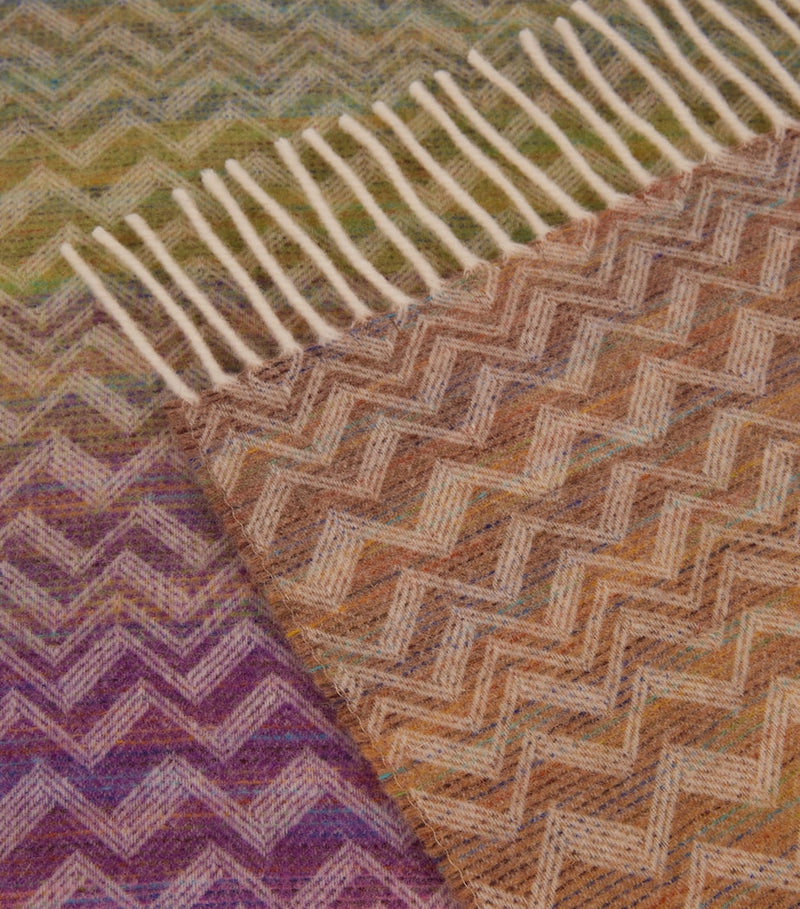 Missoni Home Bastien throw 130cm x 190cm, imported from the UK
