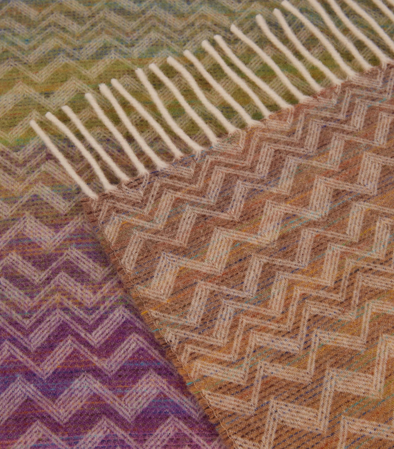 Missoni Home Bastien throw 130cm x 190cm, imported from the UK