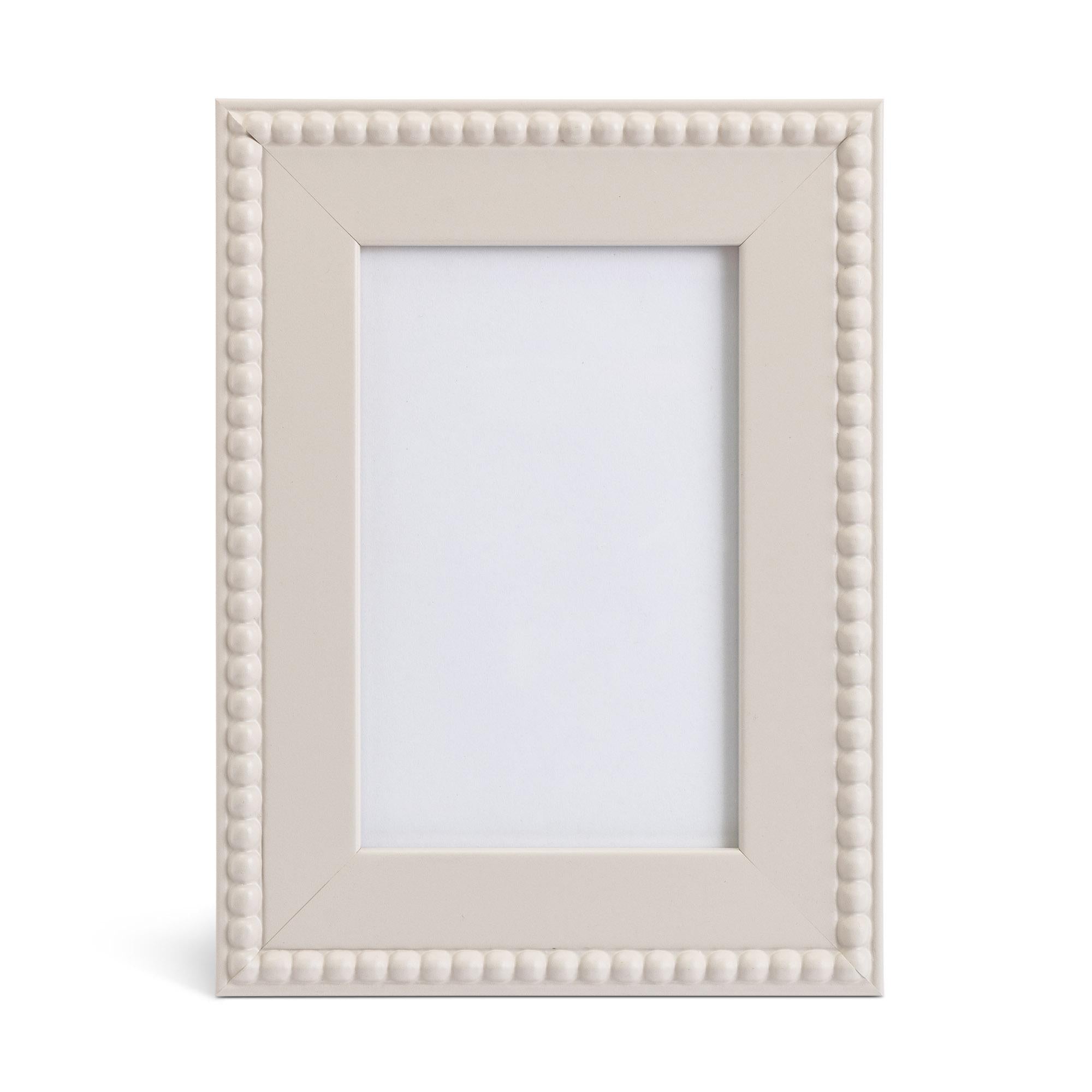 Habitat Beaded Wooden Picture Frame Grey 20x15cm, UK version