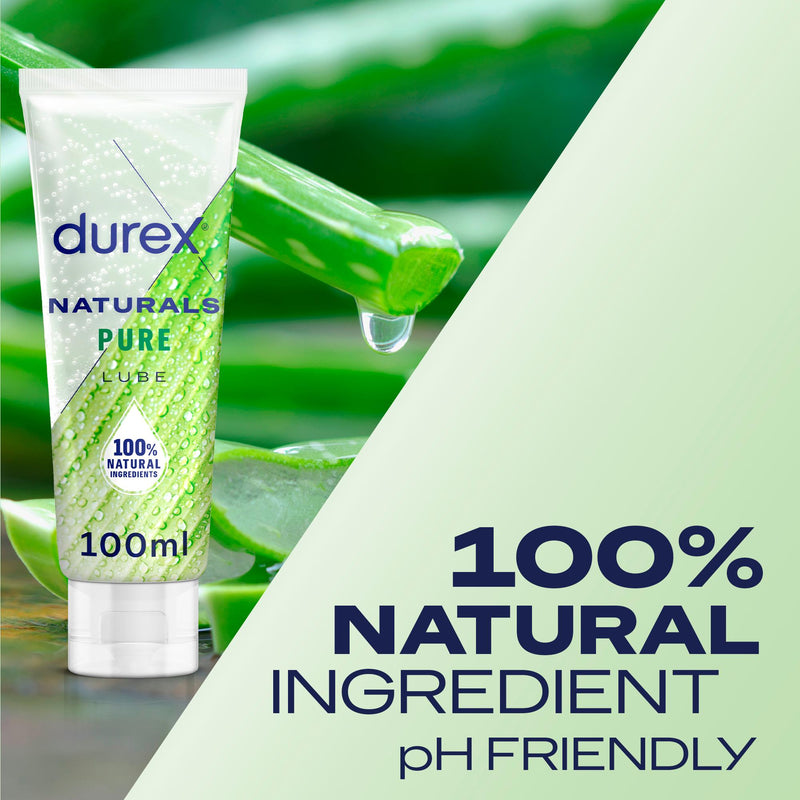 Durex Naturals intimate water-based lubricant 100ml (British brand)