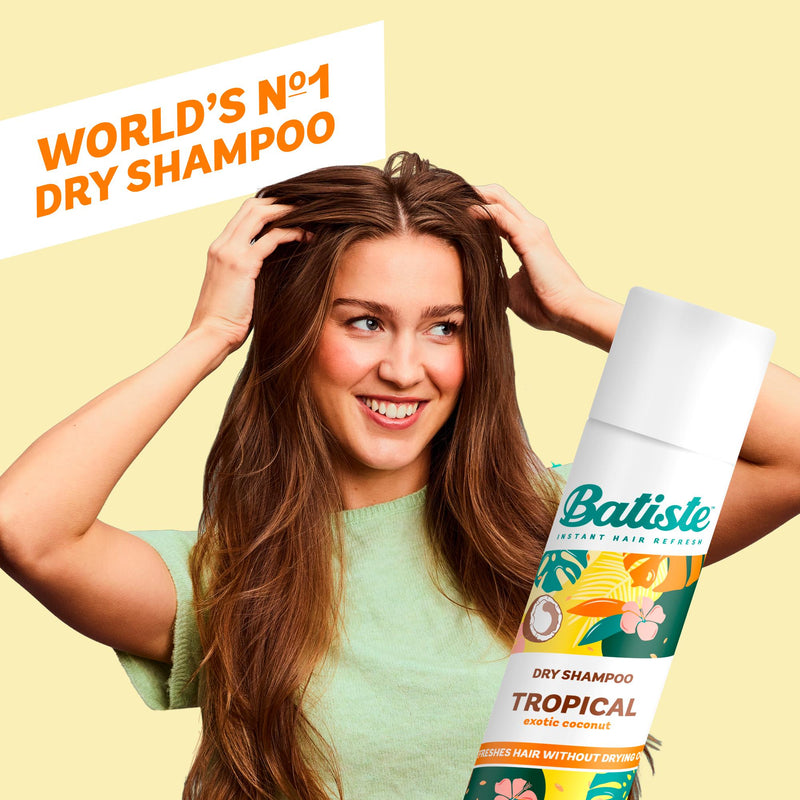 Batiste dry shampoo Tropical 200ml, UK version