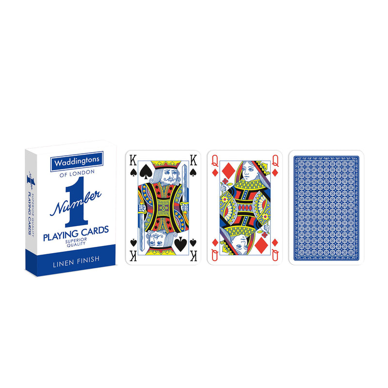Waddington's Number 1 Playing Cards 52 Card Deck - British product