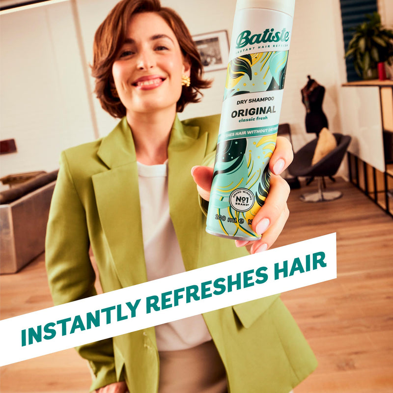 Batiste Classic Fresh Dry Shampoo 350ml spray (British brand)