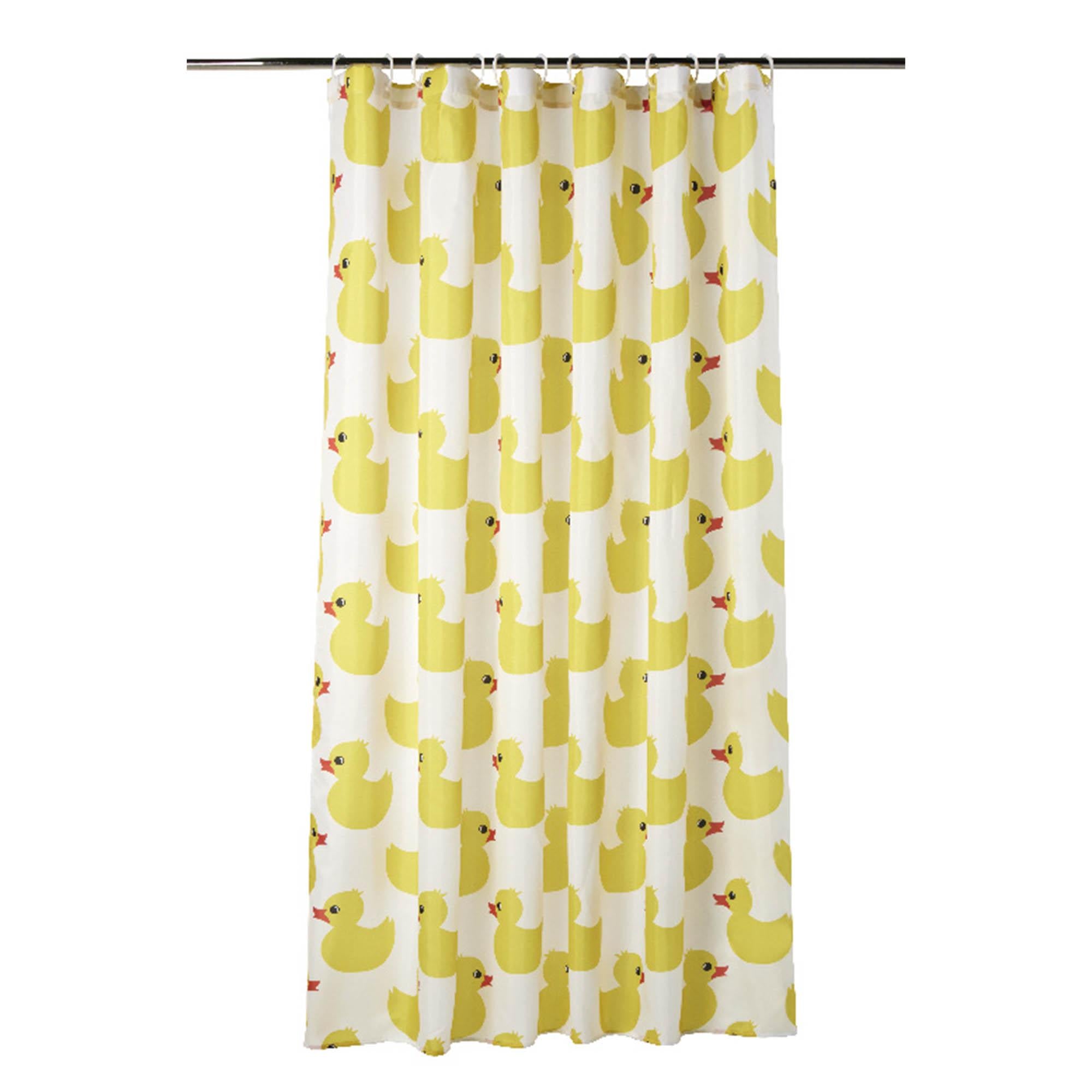 Sainsbury's Home rubber duck shower curtain 180 x 180cm (British brand)