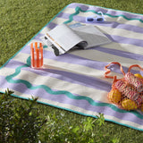 Sainsbury's Home Scandi Wiggle picnic rug 135x135cm (British brand)