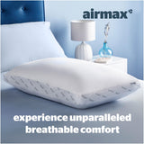 Silentnight Airmax Pillow 48x74cm, imported from the UK