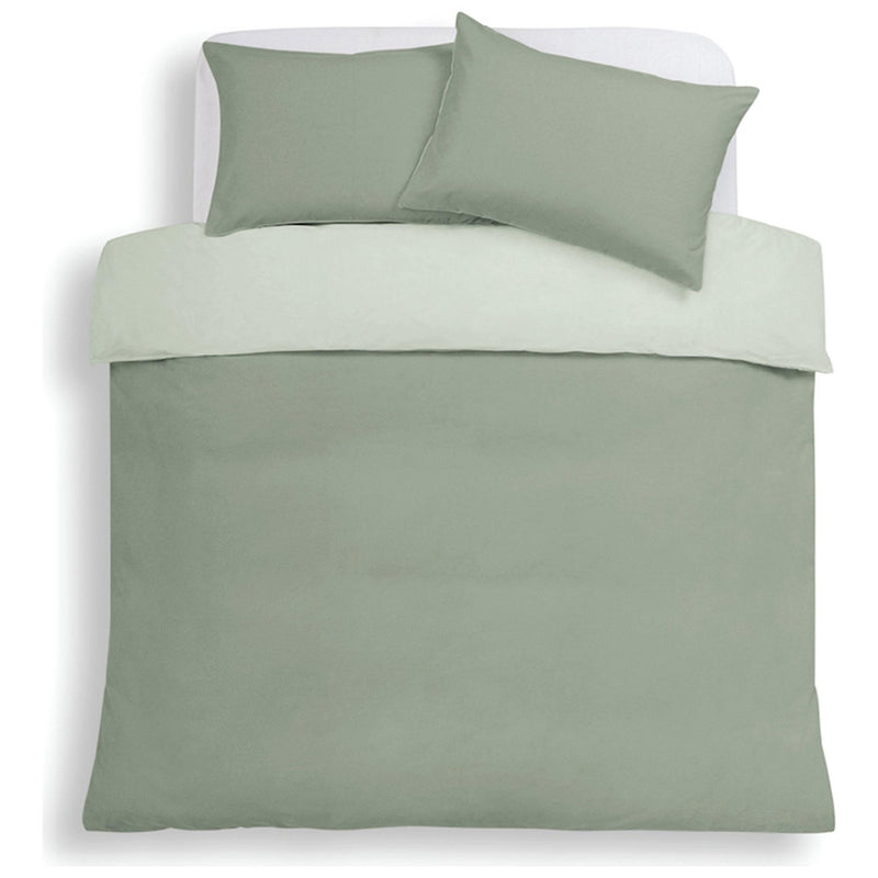 Habitat cord light green bedding set, imported from the UK