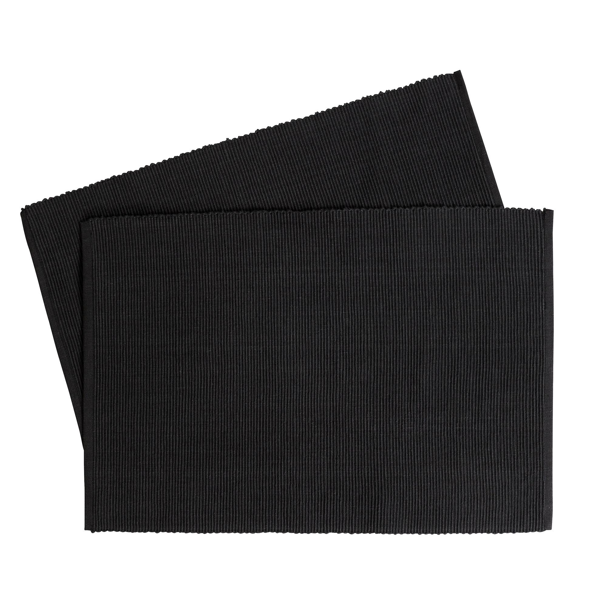 Habitat charcoal placemats 2pk, imported from the UK